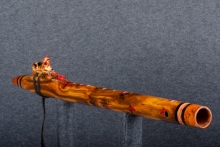 Utah Juniper Native American Flute, Minor, Low F-4, #Q6J (6)